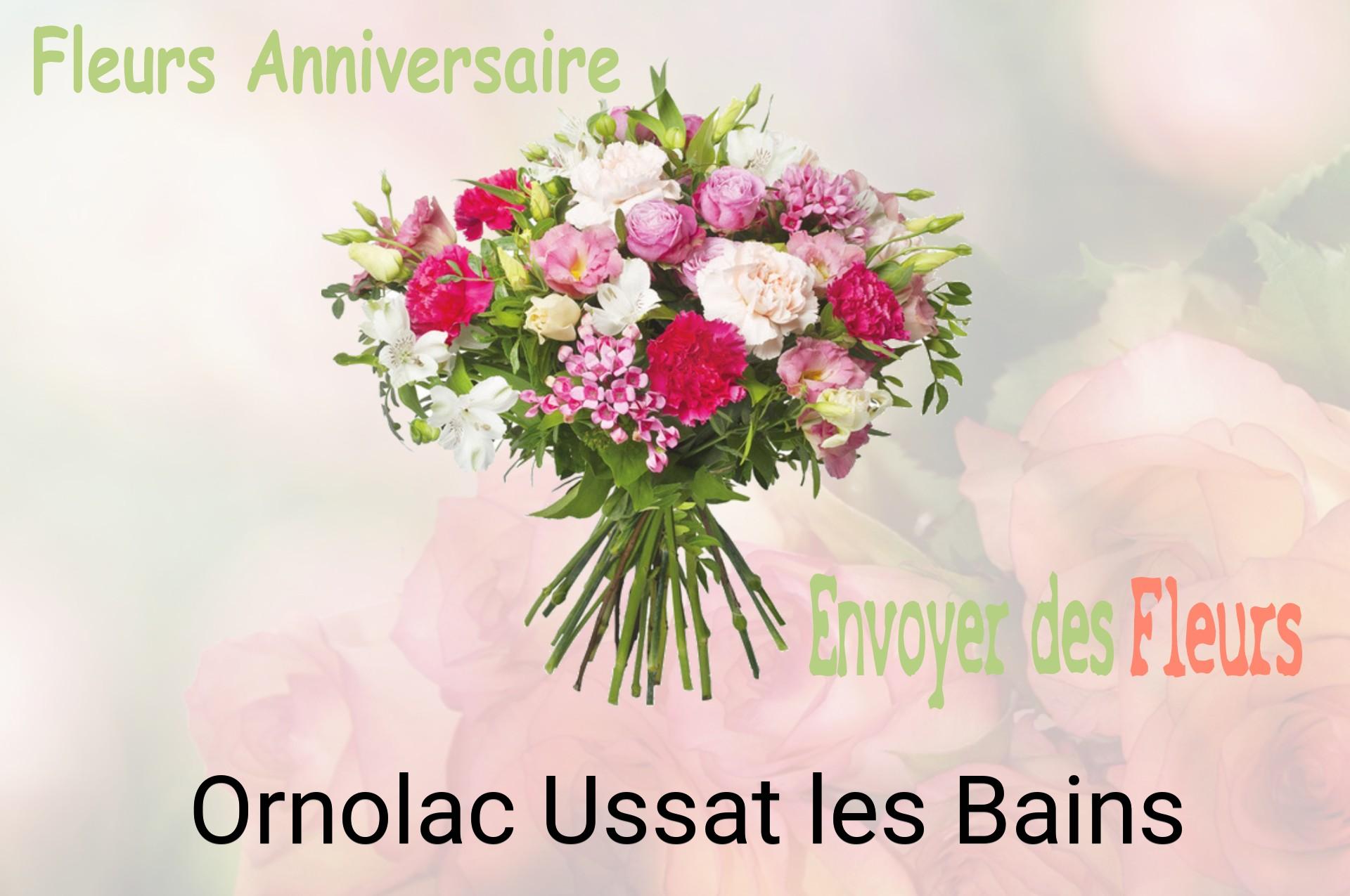 Bouquet de fleurs d’anniversaire livré à Ornolac-Ussat-les-Bains